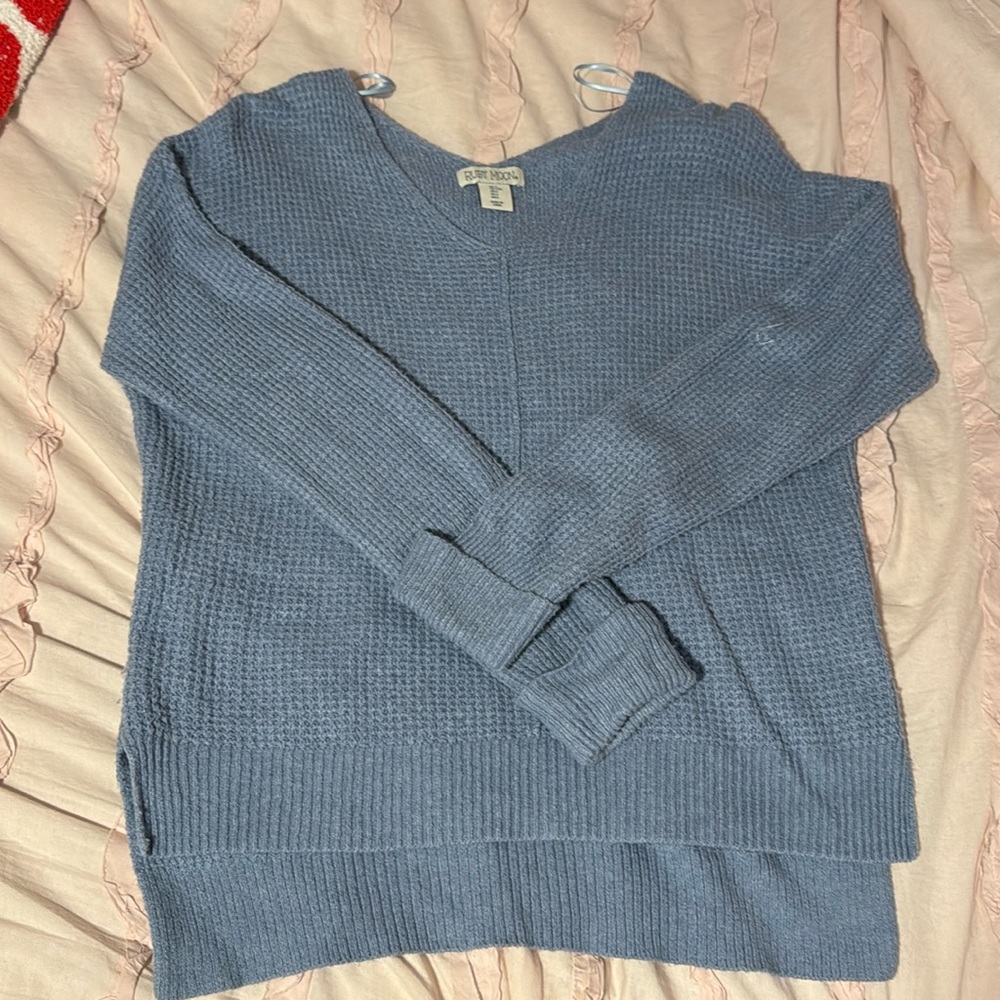 Ruby Moon Blue Sweater